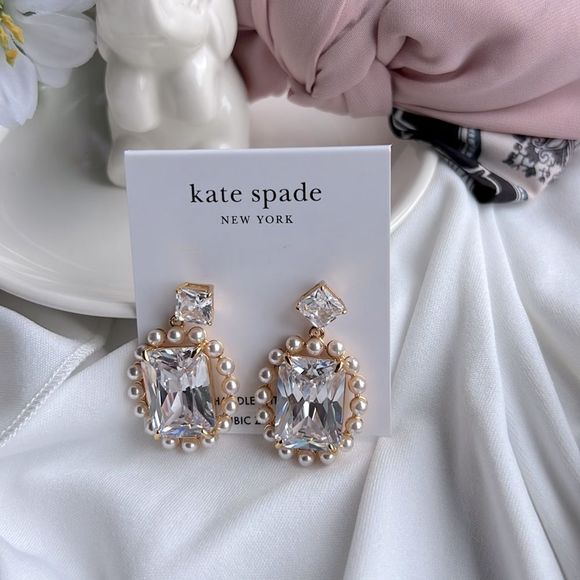 kate spade Jewelry - Kate Spade Victoria Drop Earrings